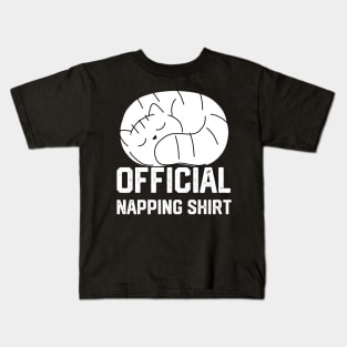 official napping shirt Kids T-Shirt